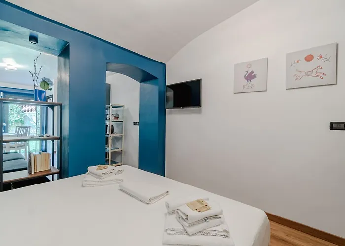 Apartmán Guesthost - Casa Azzurra Near Vallere Park *